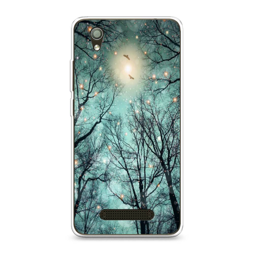 

Чехол Awog на ZTE Blade X3 / ЗТЕ Блэйд X3 "Лес в сумерках", 130650-4