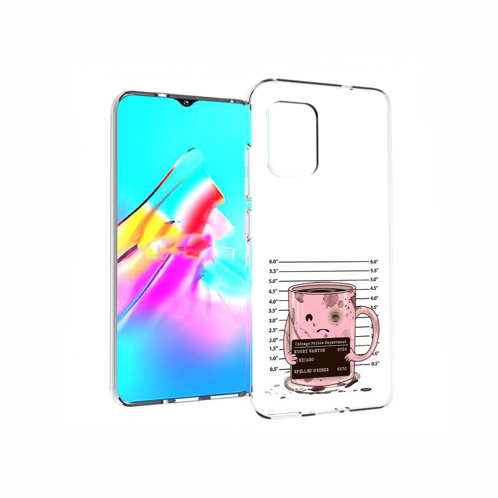 

Чехол MyPads Tocco для Asus Zenfone 8 кружка, Прозрачный, Tocco