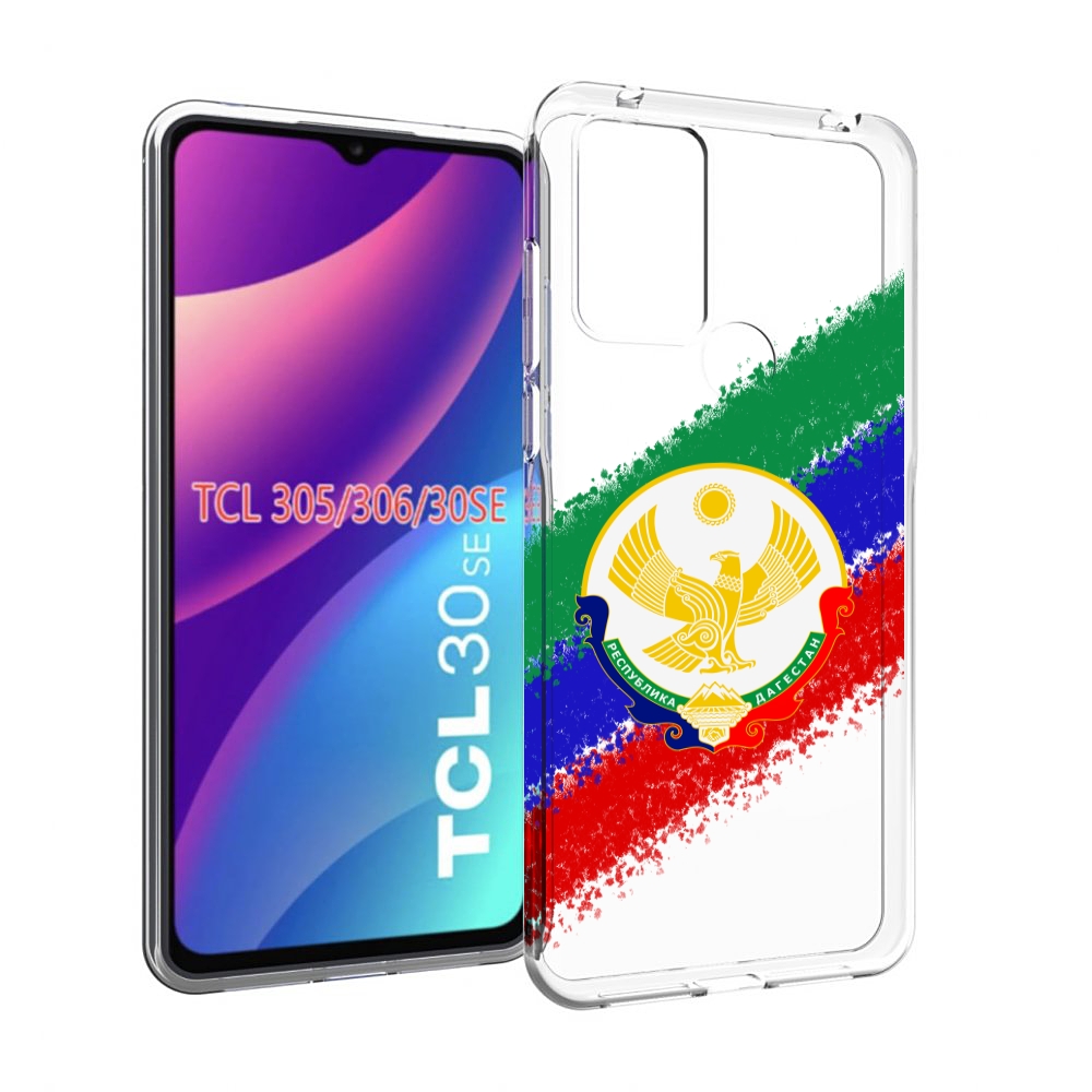 

Чехол MyPads герб флаг Дагестана для TCL 30SE/305/306/30E, Tocco