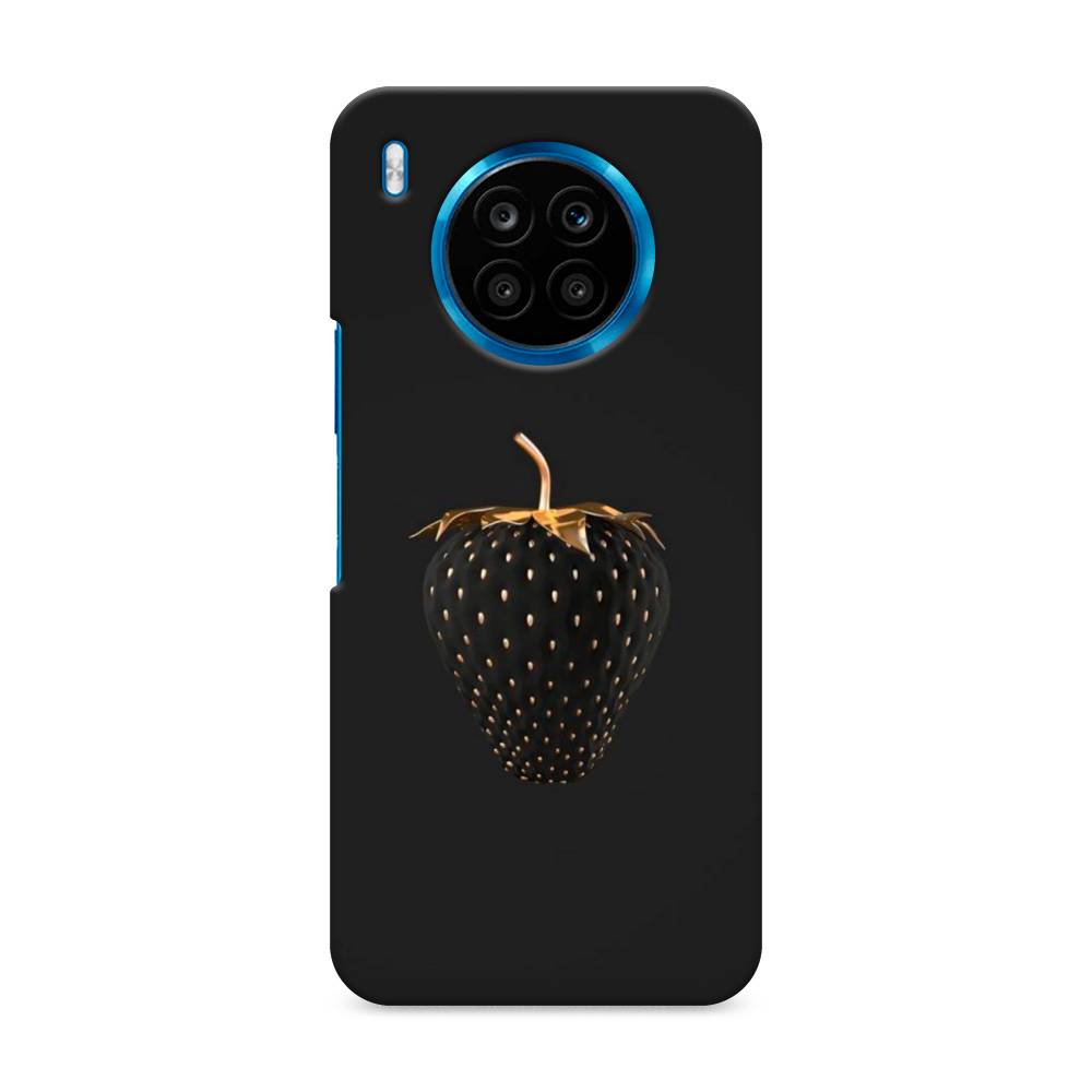 

Чехол Awog "Черно-золотая клубника" для Honor 50 Lite, 6106420-7