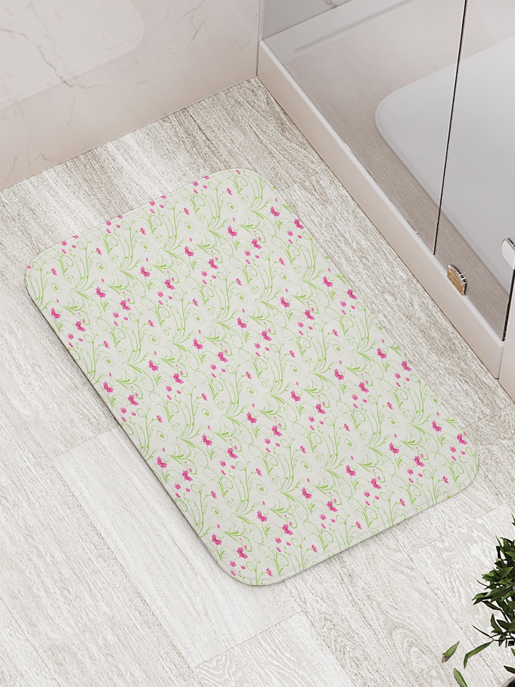 

Коврик противоскользящий для ванной, сауны, бассейна, 77х52 см bath_68429 JoyArty