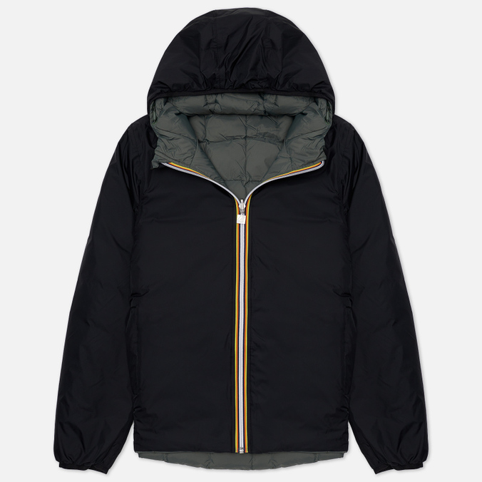 

Пуховик мужской K-Way Jacques Thermo Plus.2 Reversible черный M, Jacques Thermo Plus.2 Reversible