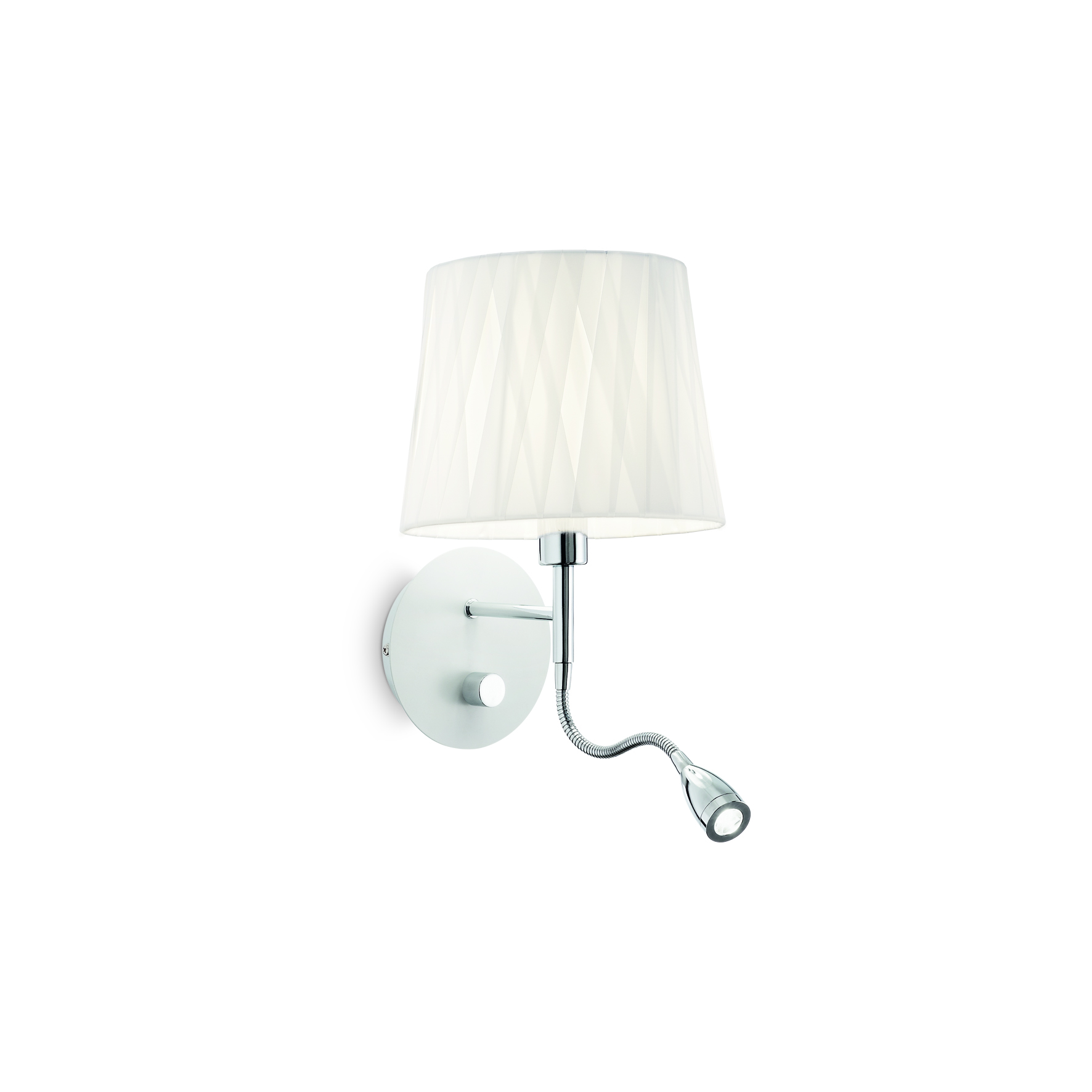 фото Светильник настенный ideal lux effetti ap2 макс.40вт/е14+led 1вт/70лм 132976