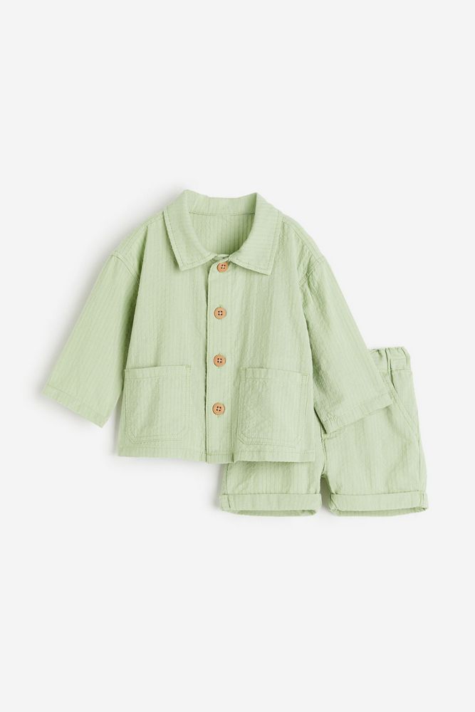 

Костюм повседневный детский H&M 1212221, Светло-зеленый, 80, 1212221