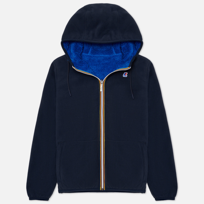 

Толстовка мужская K-Way Jacques Polar Reversible синяя L, Jacques Polar Reversible