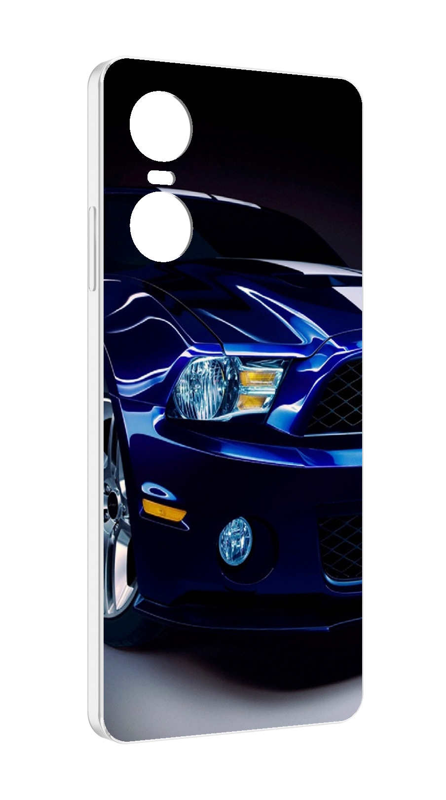

Чехол Mypads Синяя-Машина Для Tecno Pop 6 Pro, Прозрачный, Tocco
