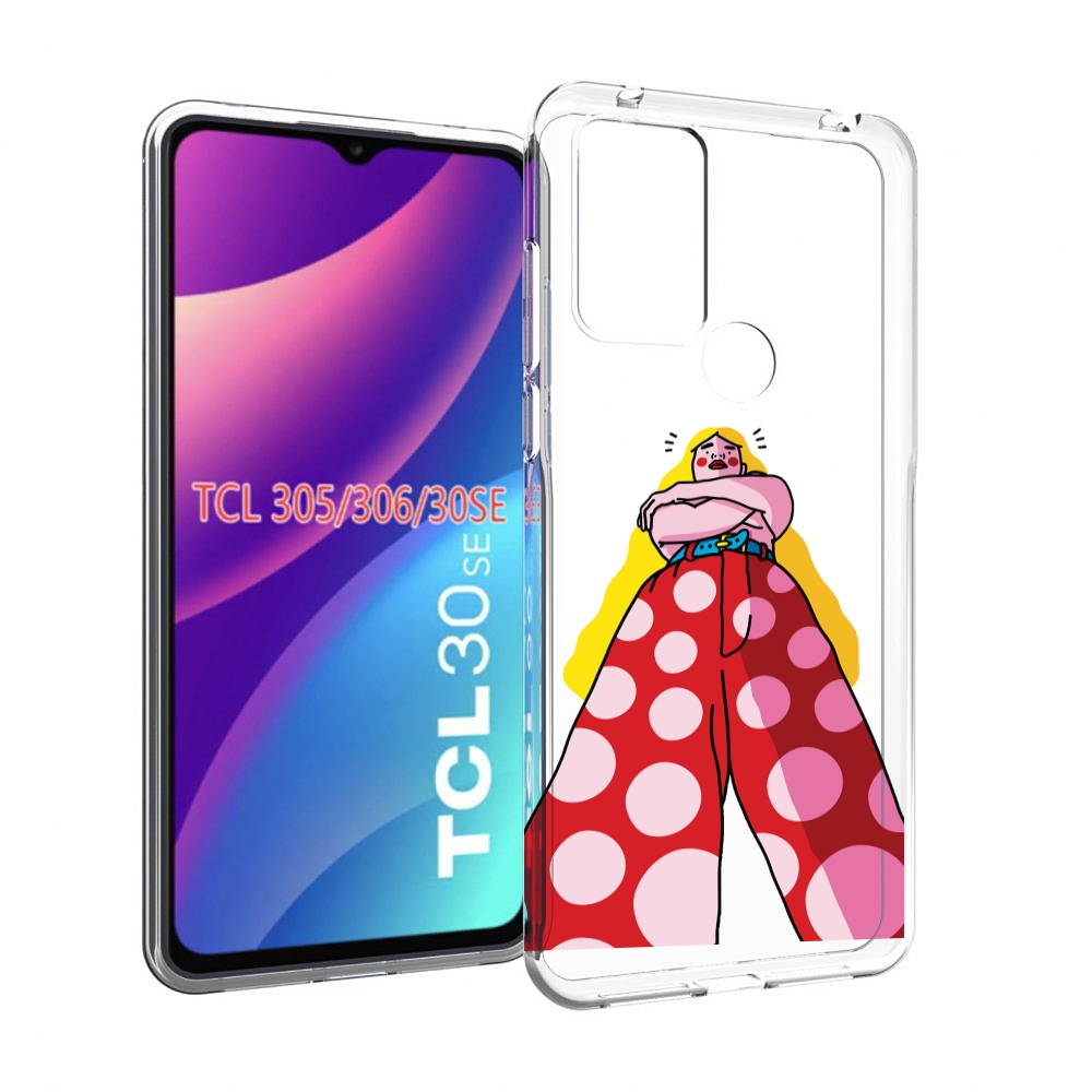 

Чехол MyPads высокая-девушка для TCL 30SE/305/306/30E, Tocco