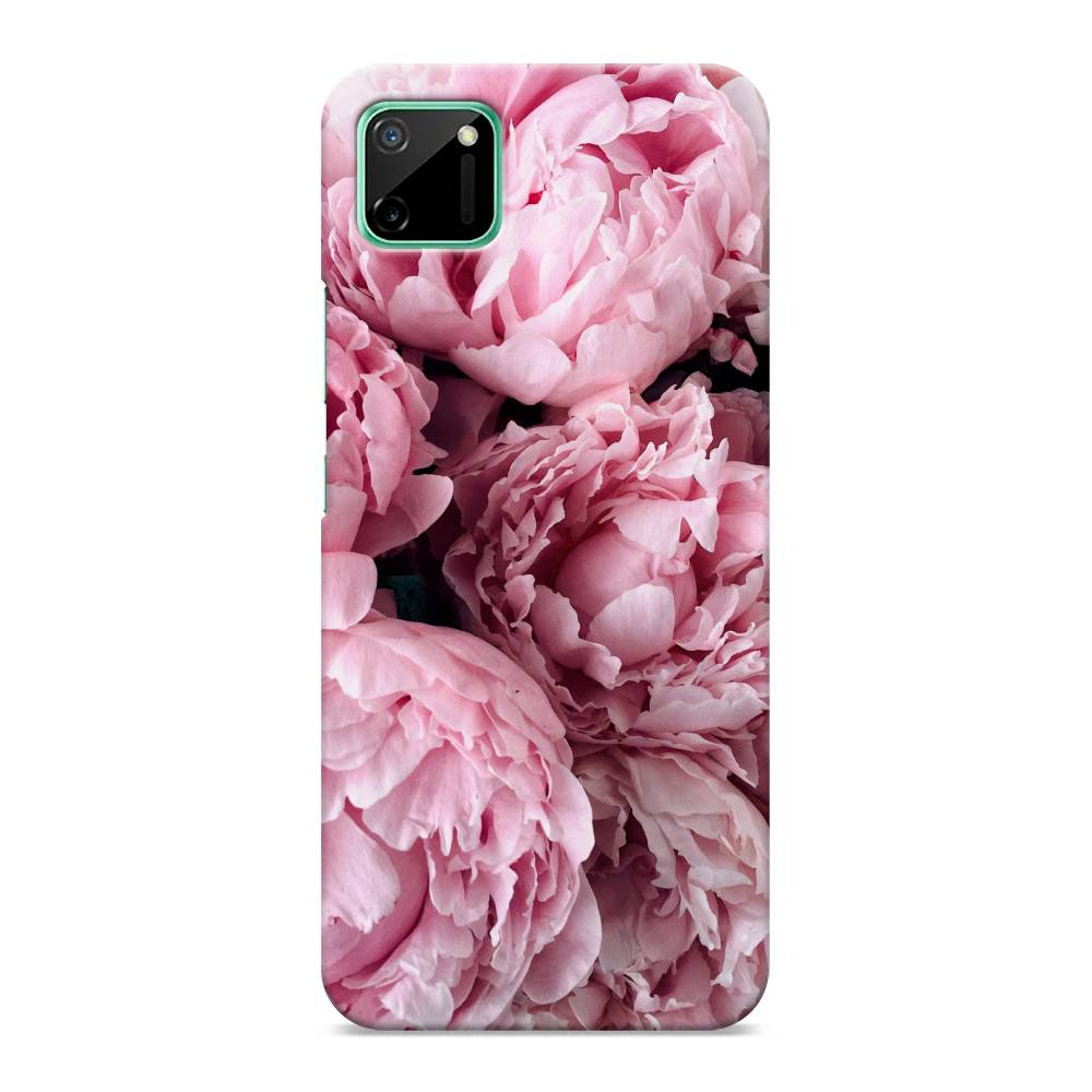 

Пластиковый чехол "Нежные пионы" на Realme C11, 253820-6