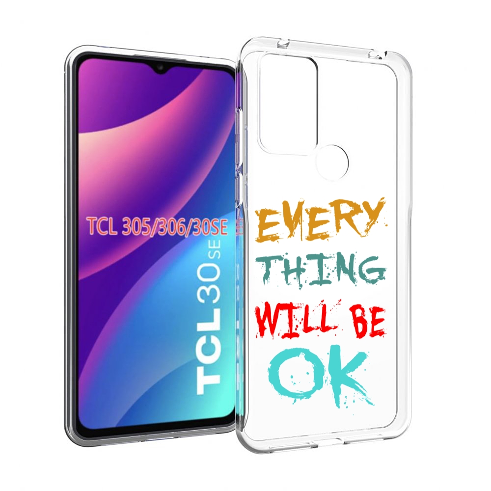 

Чехол MyPads все-будет-хорошо для TCL 30SE/305/306/30E, Tocco