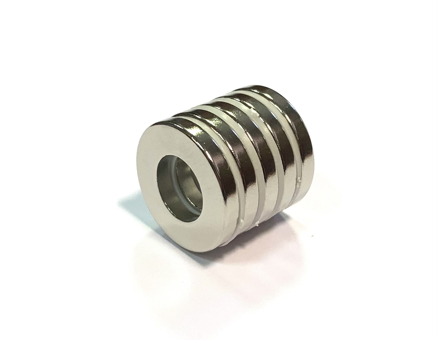 Неодимовый магнит MagElem ME02725, 20х10х3 мм, кольцо - 5 шт