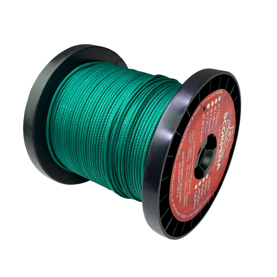 

Линь высокопрочный UHMW-PE 2.0 мм зелёный, катушка 50 м  2 мм  2 мм Зелёный  2 мм, Зеленый, Линь высокопрочный UHMW-PE 2.0 мм зелёный, катушка 50 м  2 мм