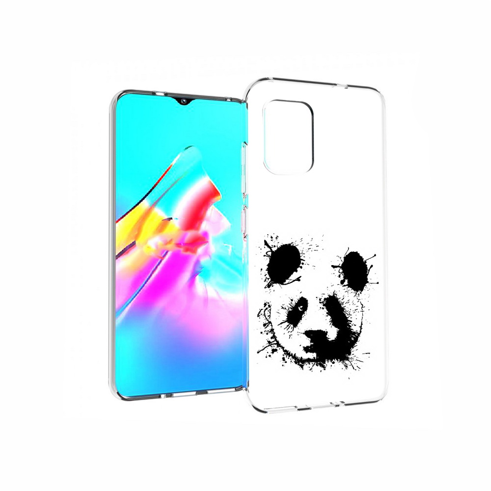 

Чехол MyPads Tocco для Asus Zenfone 8 клякса-панда, Прозрачный, Tocco