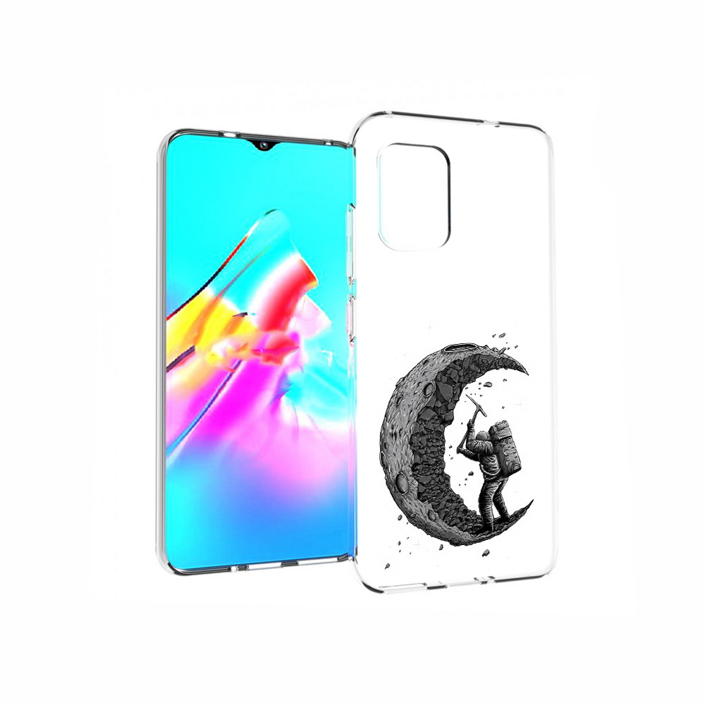Чехол MyPads Tocco для Asus Zenfone 8 камненная луна