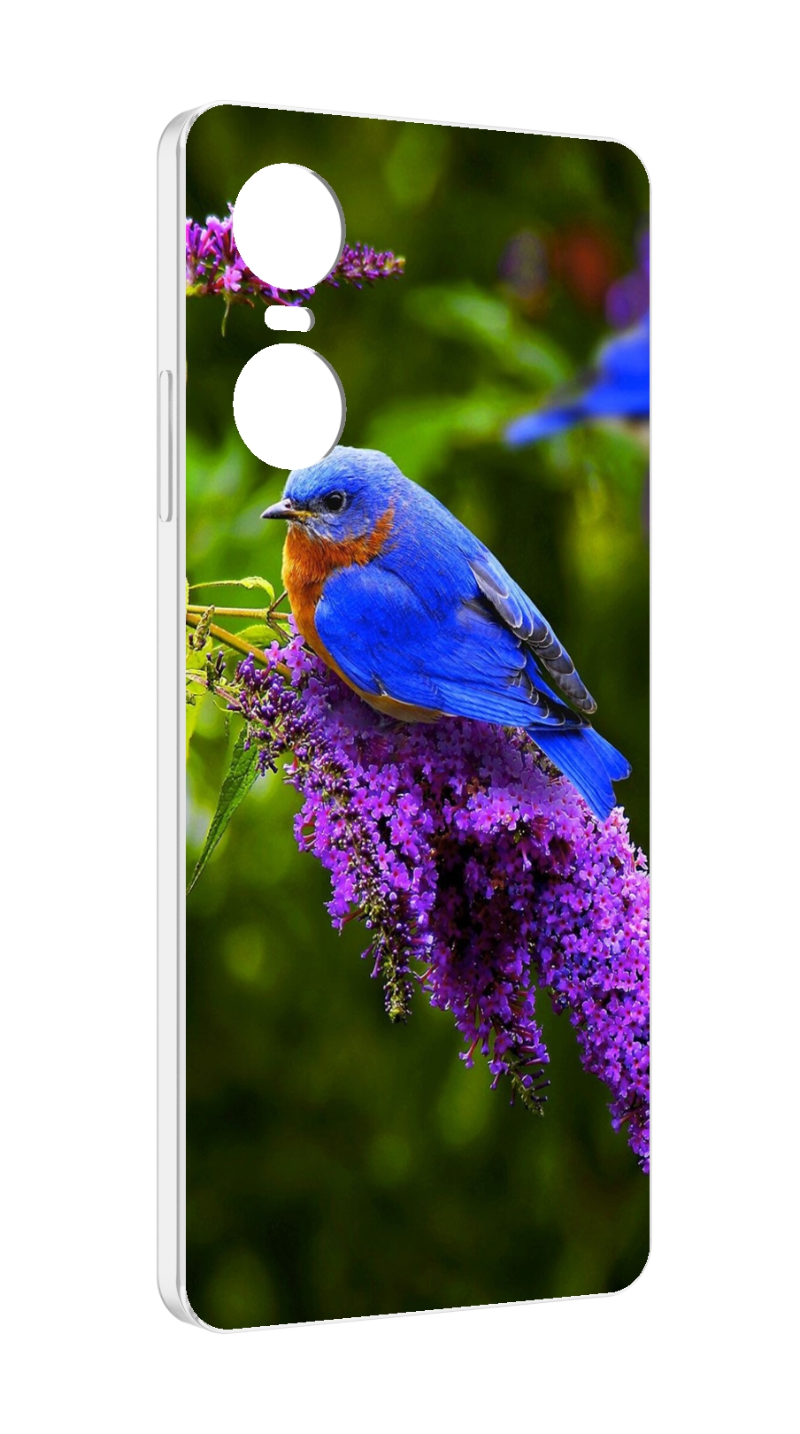 

Чехол Mypads Птица-Сиреневая Для Tecno Pop 6 Pro, Прозрачный, Tocco