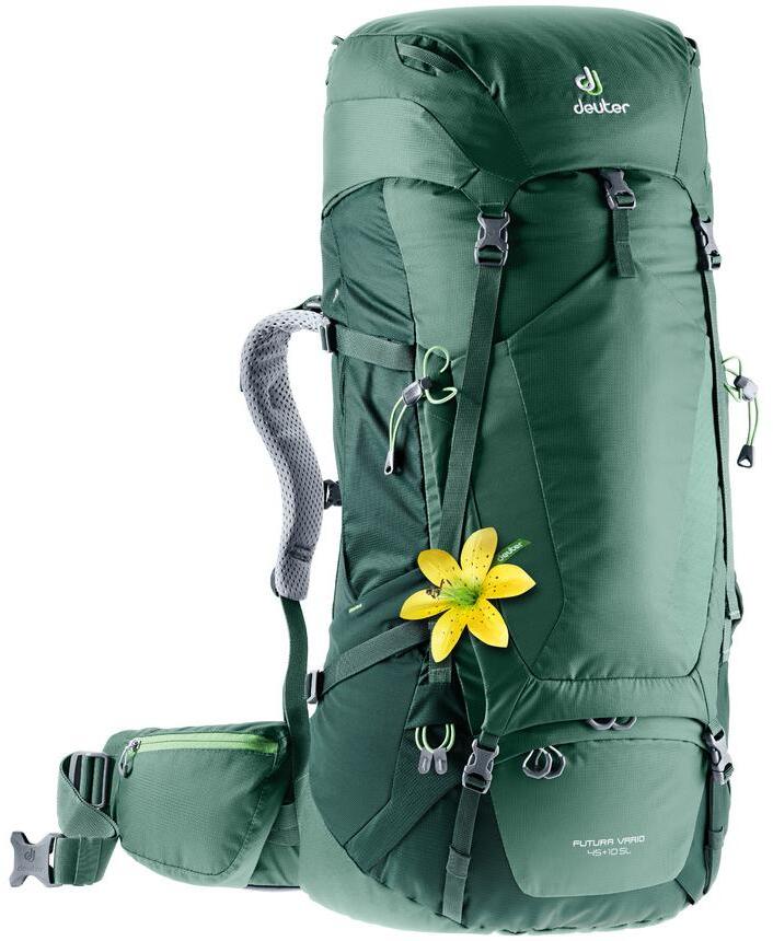 фото Рюкзак треккинговый deuter futura vario sl 45-55 л seagreen/forest