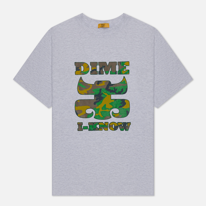 

Футболка мужская Dime I Know серая S, I Know