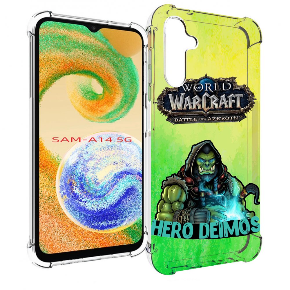 

Чехол MyPads world-of-warcraft мужской для Samsung Galaxy A14 5G, Прозрачный, Tocco