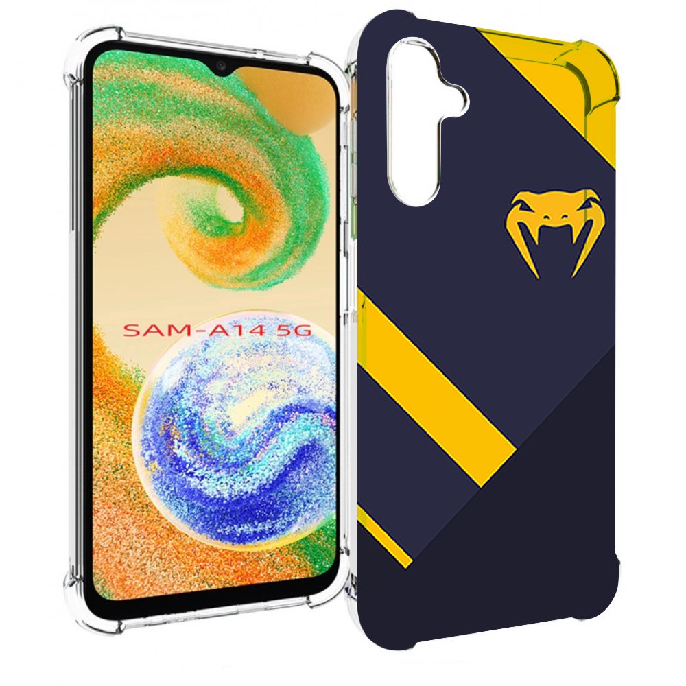 

Чехол MyPads venum мужской для Samsung Galaxy A14 5G, Прозрачный, Tocco