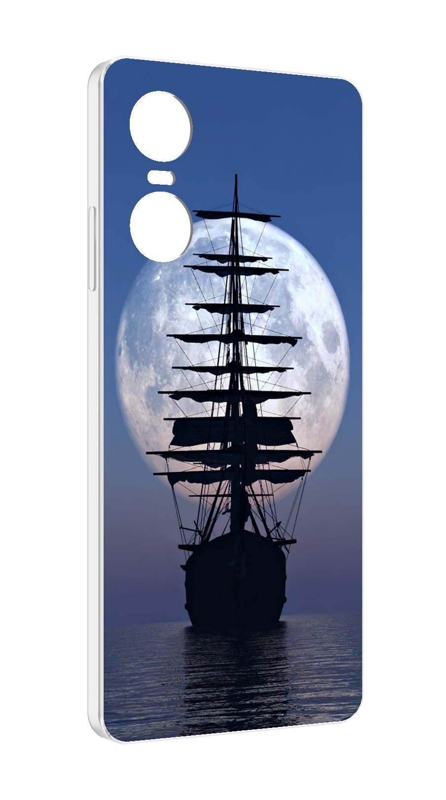 

Чехол Mypads Парус-В-Море Для Tecno Pop 6 Pro, Прозрачный, Tocco