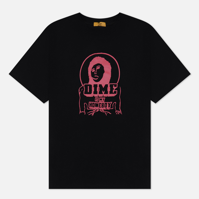 

Футболка мужская Dime Homeboy черная L, Homeboy