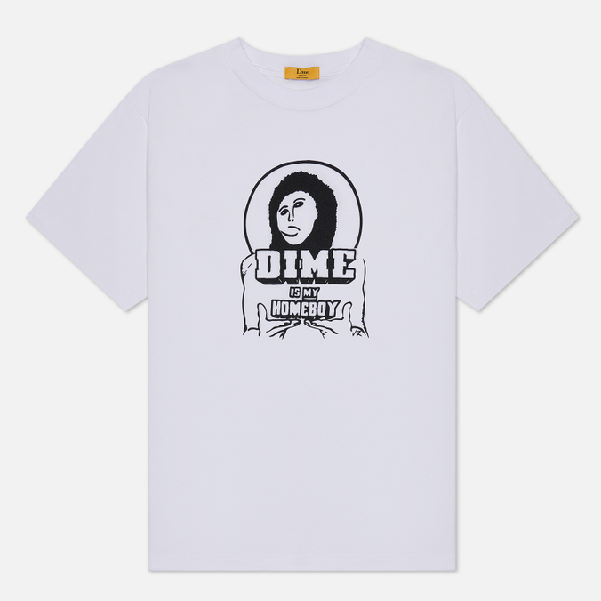 

Футболка мужская Dime Homeboy белая 2XL, Homeboy