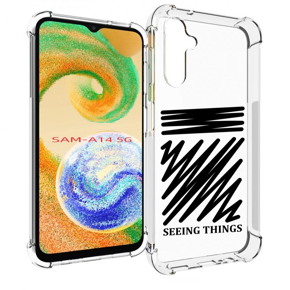 

Чехол Mypads Seeing-Things Для Samsung Galaxy A14 5G, Прозрачный, Tocco