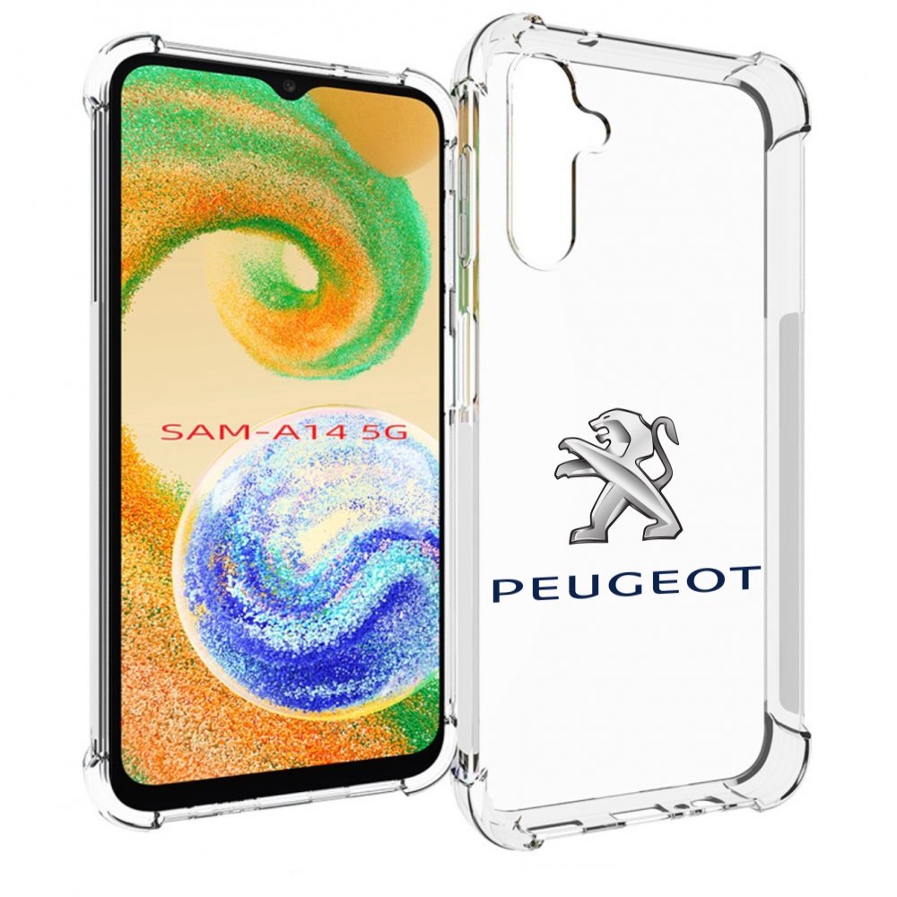 

Чехол Mypads Peugeot 3 Мужской Для Samsung Galaxy A14 5G, Прозрачный, Tocco