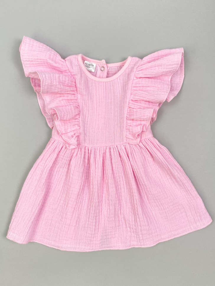 Платье детское Clariss Прованс, розовый, 74