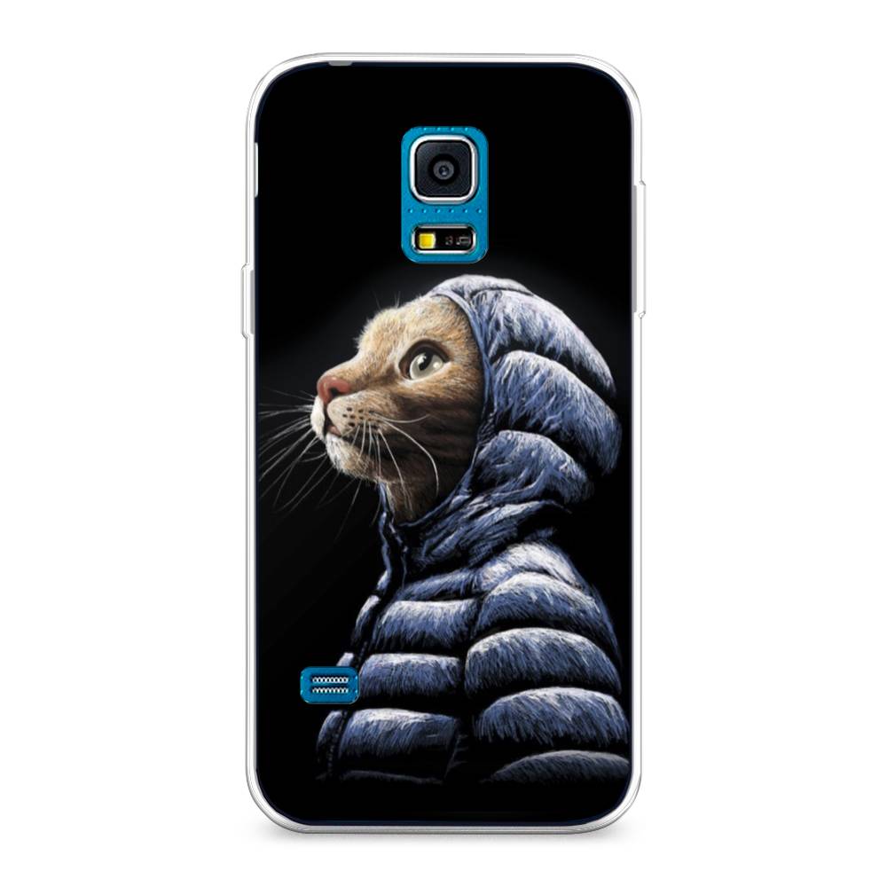 

Чехол Awog "Кот в капюшоне" для Samsung Galaxy S5 mini, 24250-2