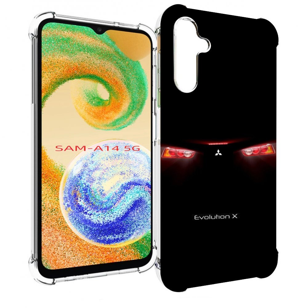 

Чехол Mypads Mitsubishi 1 Для Samsung Galaxy A14 5G, Прозрачный, Tocco