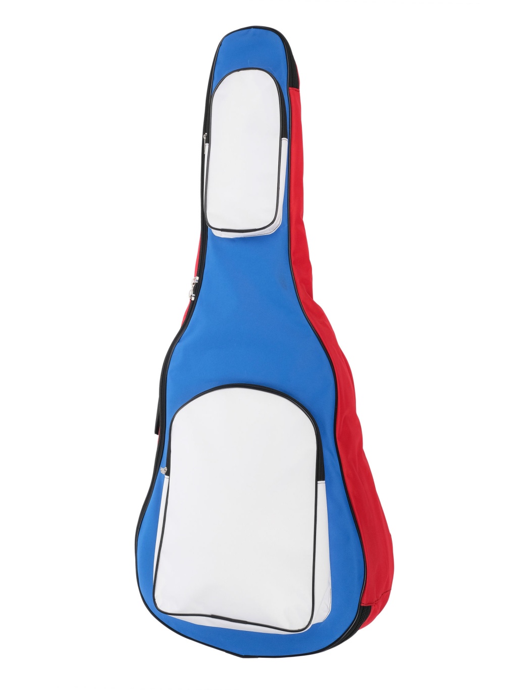 

Чехол для гитары дредноут, MEZZO MZ-ChG-12-3red/blue/wh