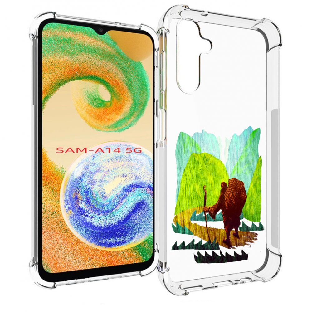 

Чехол MyPads Лесная тропа для Samsung Galaxy A14 5G, Прозрачный, Tocco