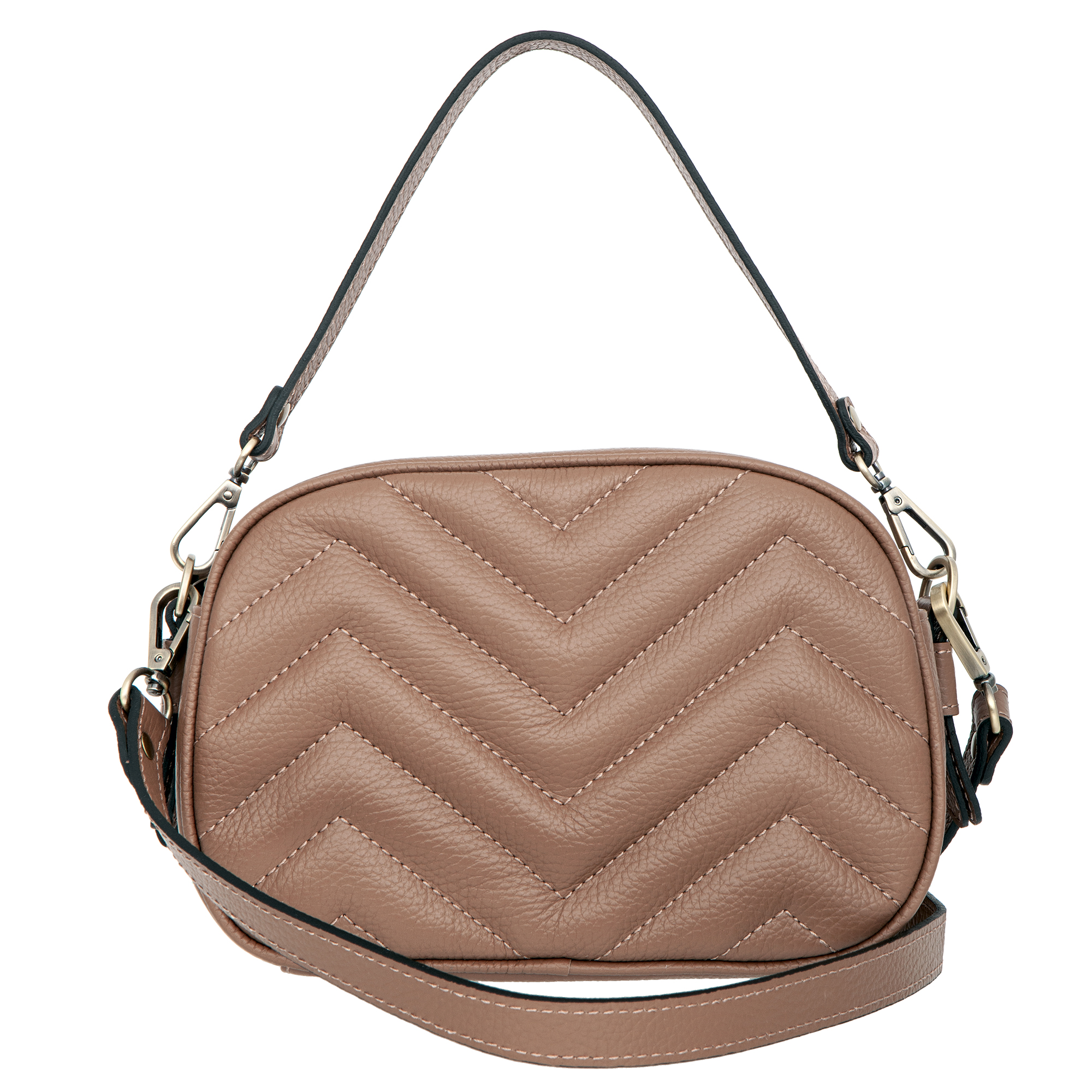 

Сумка женская Sergio Belotti 60629, light walnut napoli, Бежевый, 60629