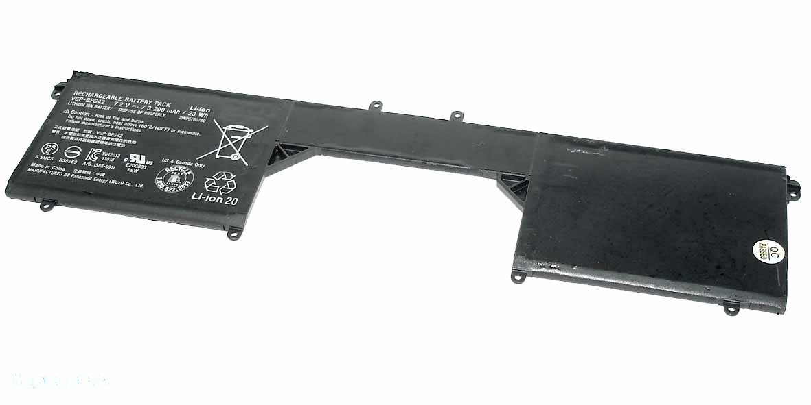 

Аккумуляторная батарея VGP-BPS42 для ноутбука Sony Vaio SVF11 Fit A Series, 7.2V (3200mAh)