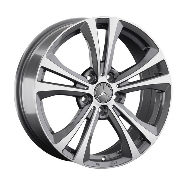 

Колесный диск REPLAY MR252 7,5x18/5x112 D66.6 ET44 GMF, Серый;серебристый