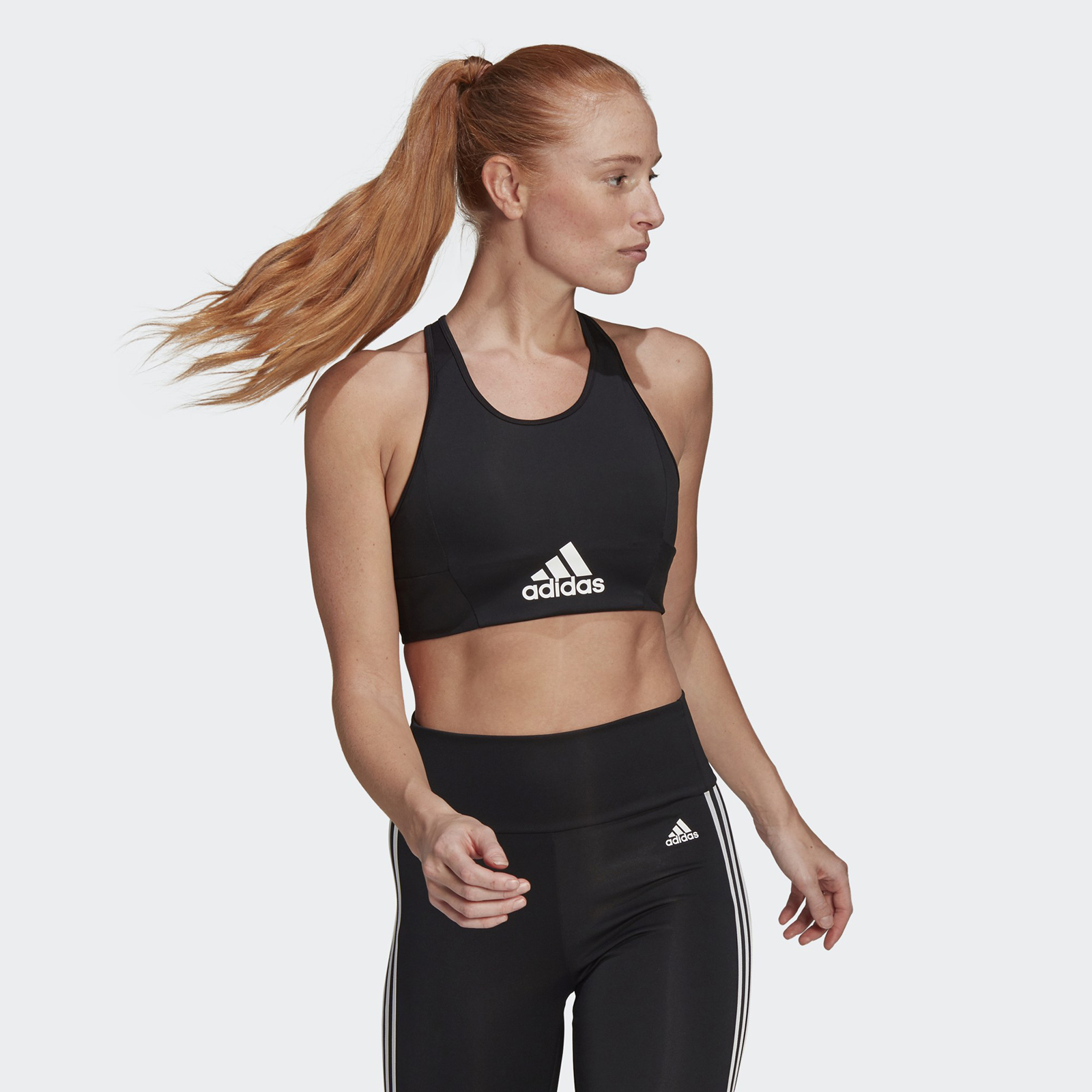 

Топ женский Adidas GL3833 черный L, GL3833