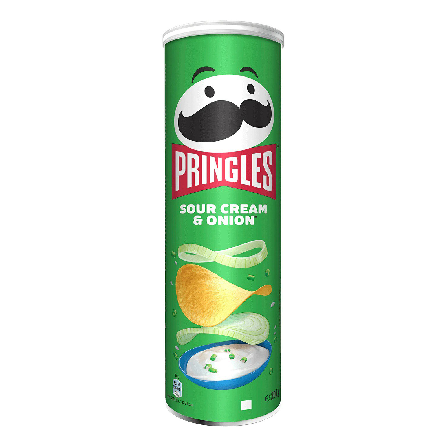 Чипсы картофельные Pringles сметана и лук 165 г