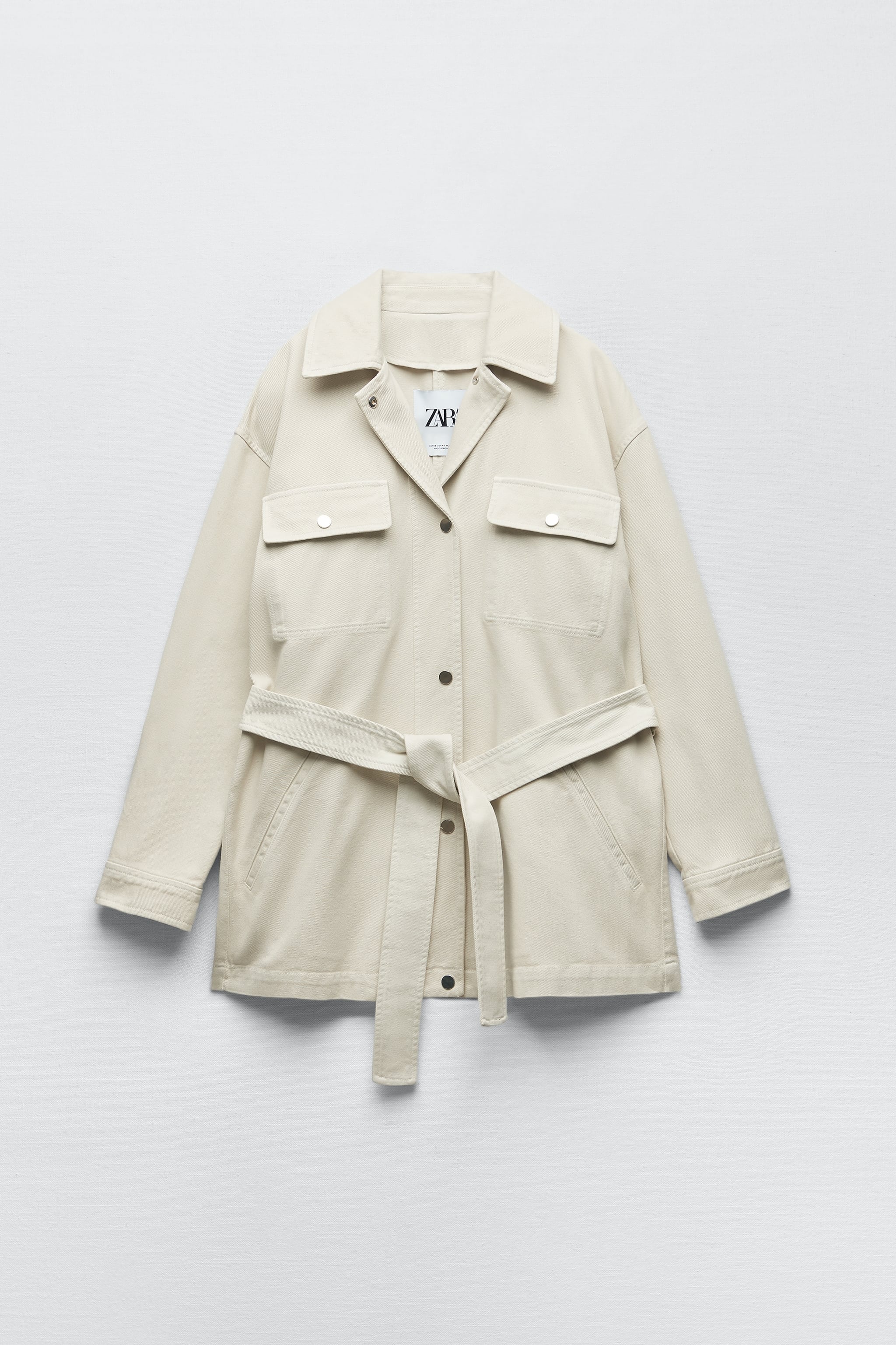 

Жакет женский ZARA 02379544 бежевый XS (доставка из-за рубежа), 02379544