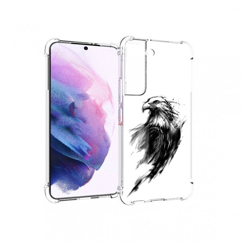 

Чехол MyPads Tocco для Samsung Galaxy S22 чб птица (PT194926.508.670), Прозрачный, Tocco