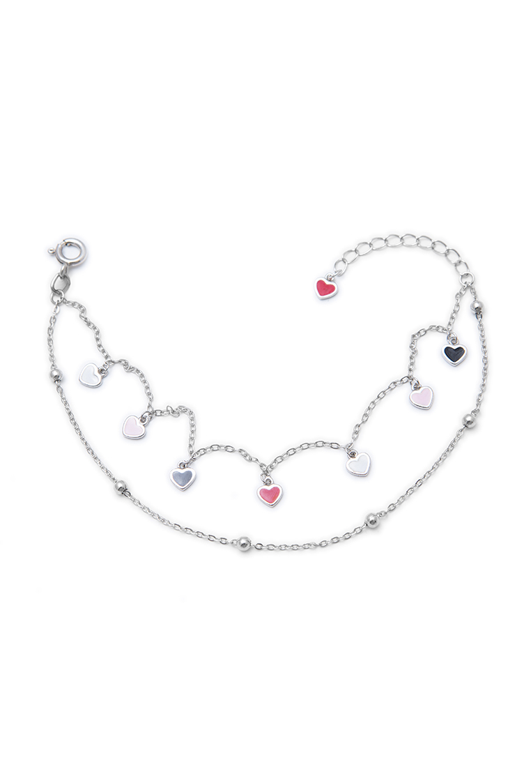 

Браслет из серебра с эмалью р.  Kari Jewelry Ср925Р-8К1503016, Ср925Р-8К1503016