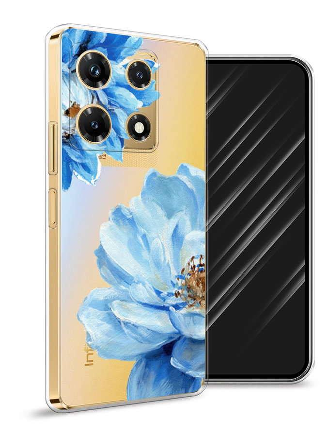 

Чехол Awog на Infinix Note 30 Pro "Голубые клематисы", Голубой, 3104550-8