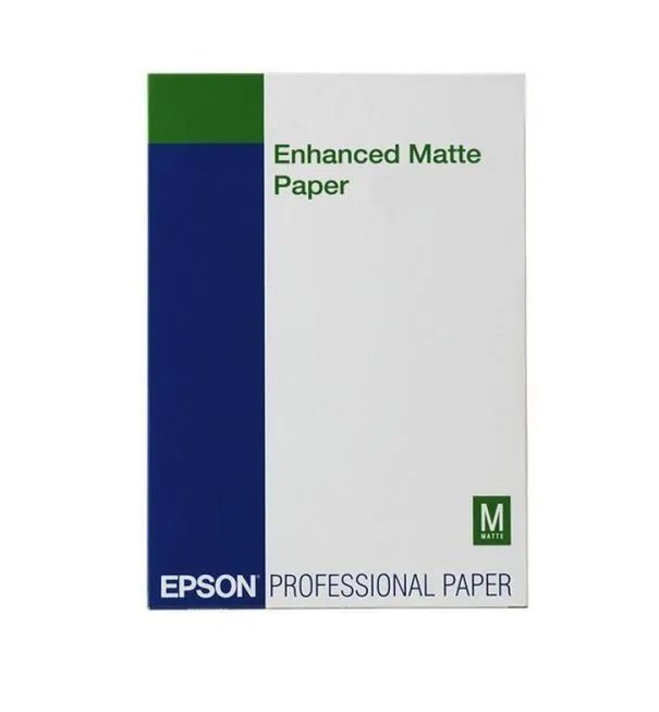 фото 41718 матовая фотобумага epson enhanced matte paper a4 (250 листов, 192 г/м2) c13s041718