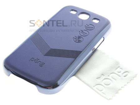 

Задняя накладка Pong для Samsung Galaxy i9300 SIII blue/blue