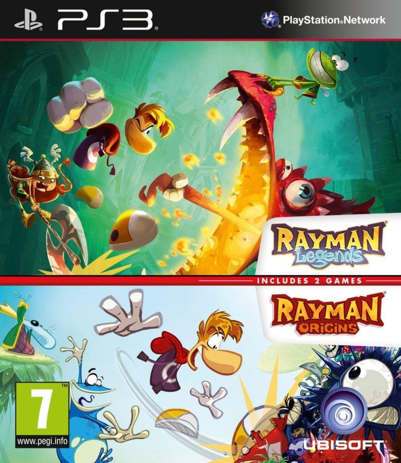 Игра Rayman Origins + Legends (2 игры в комплекте) для PlayStation3