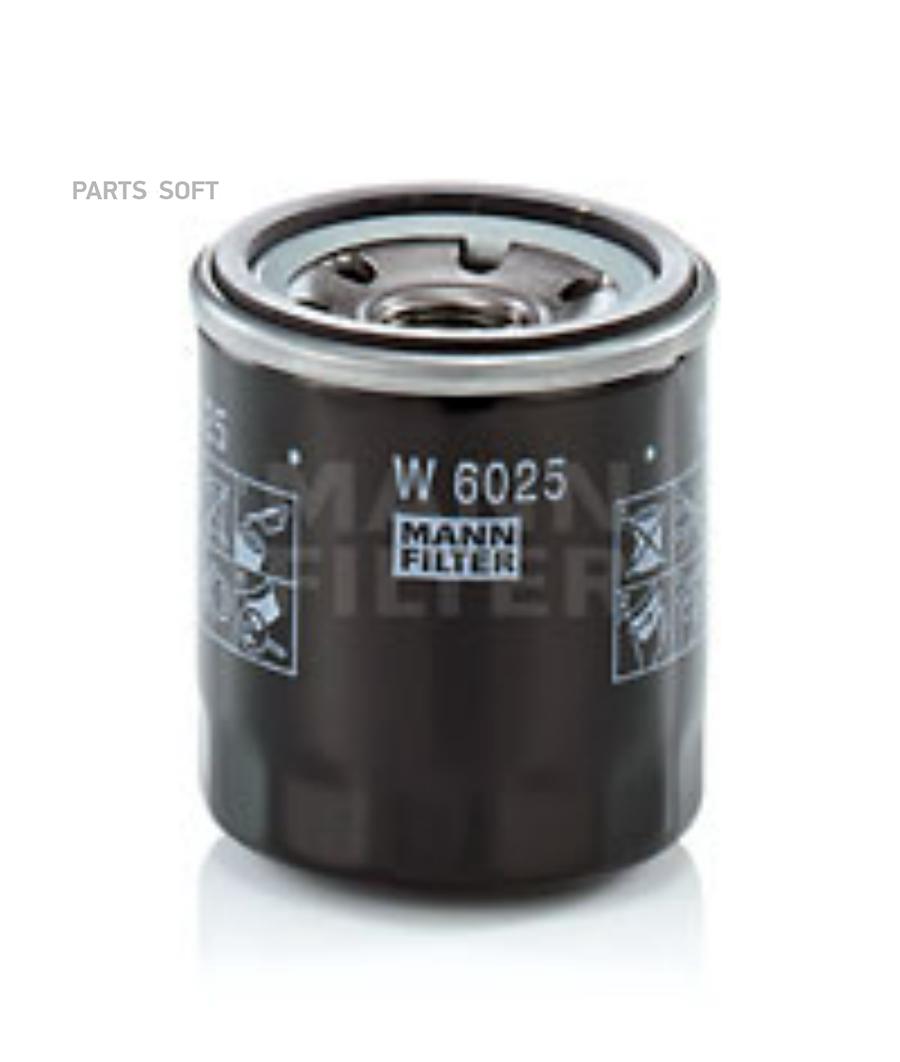 

Фильтр масляный MANN-FILTER w6025