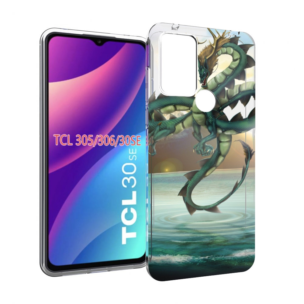 

Чехол MyPads водяной-дракон для TCL 30SE/305/306/30E, Tocco