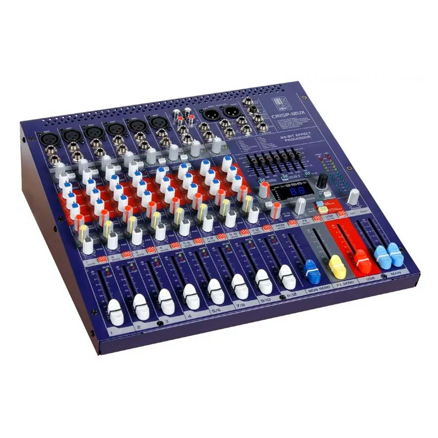 

Eurosound CRISP-12UX Микшерный пульт, CRISP-12UX