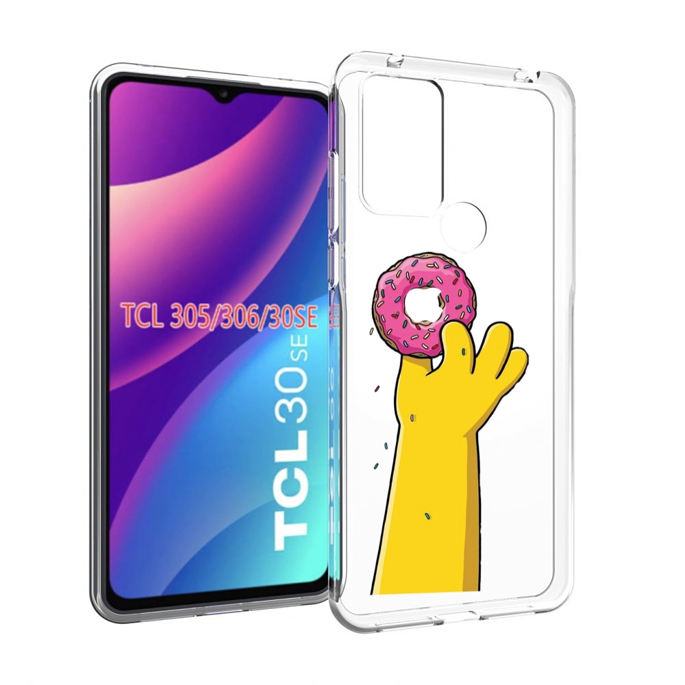 

Чехол MyPads вкусный-пончик для TCL 30SE/305/306/30E, Tocco
