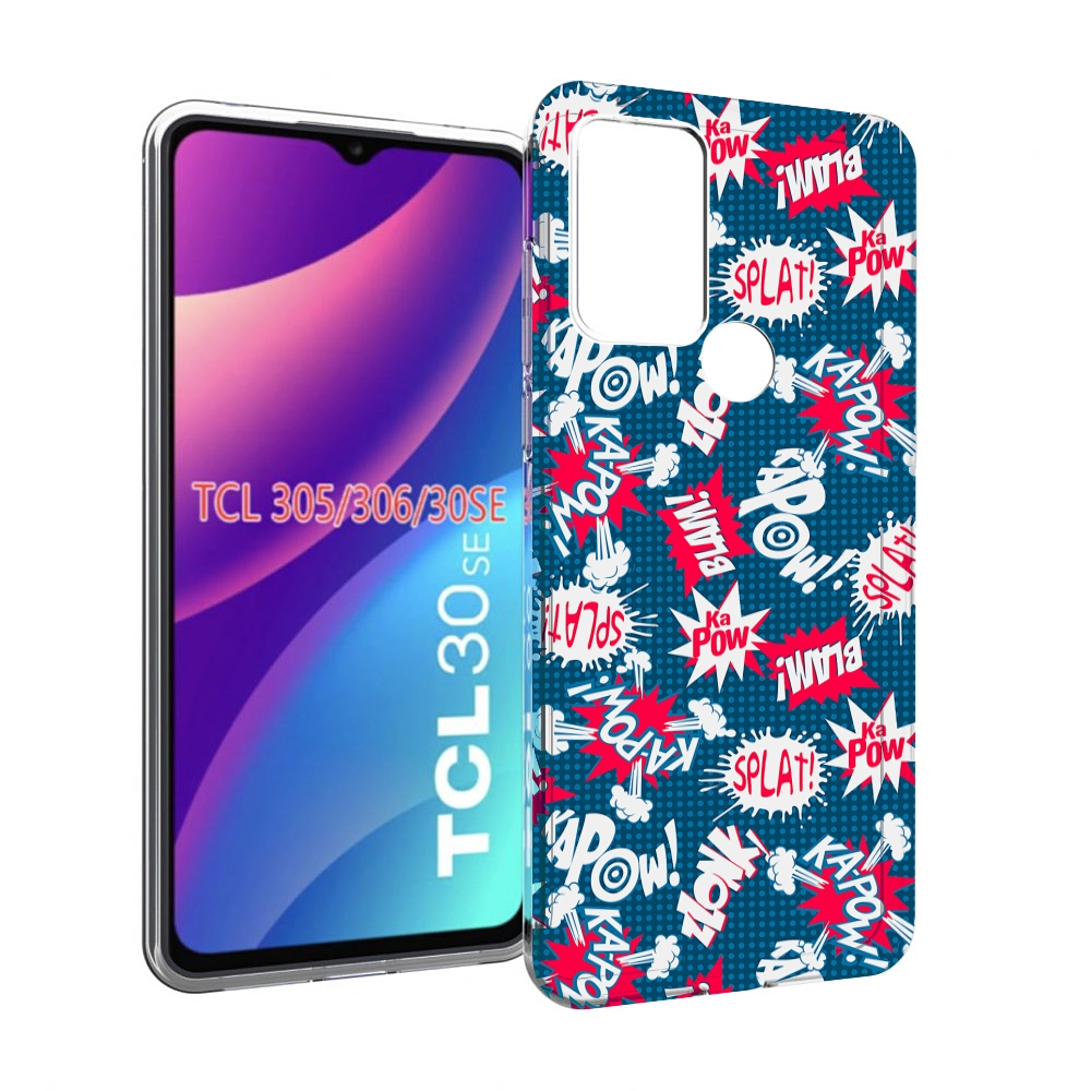 

Чехол MyPads взрывной-принт для TCL 30SE/305/306/30E, Tocco