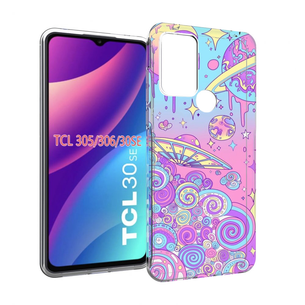 

Чехол MyPads ванильные планеты для TCL 30SE/305/306/30E, Tocco
